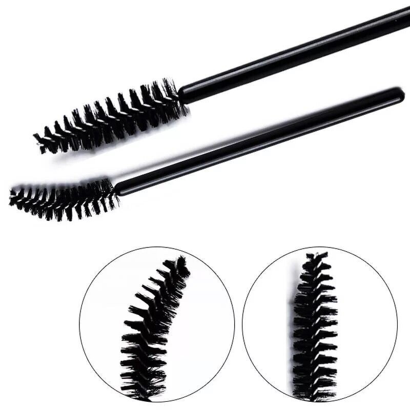 Plastic Eyelash Brush - Manufacturer - Economic Disposable Nylon Hair Mascara Wands Eyebrow Spoolie