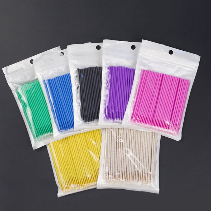 Lash Extension Lifting Brush - Manufacturer - Biodegradable Eco-friendly No Lint Fiber Cleaning Brush