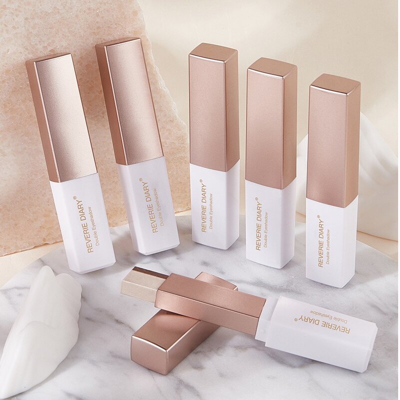 Lazy Eyeshadow Stick - Manufacturer - Double Color Oem Waterproof Matte Pearl Dual Color Stick