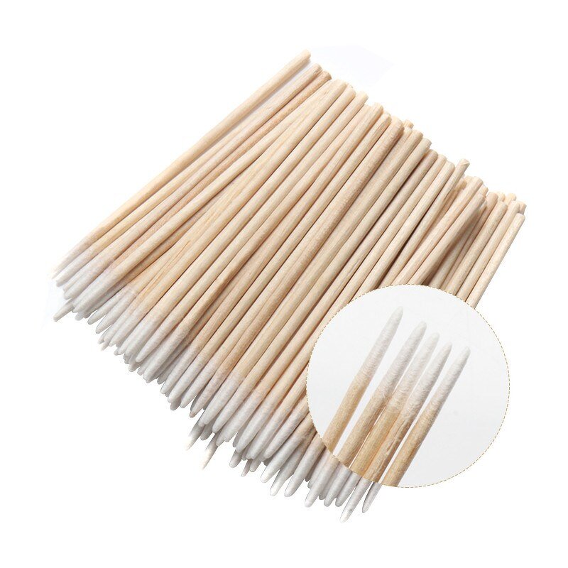 Ultra Small Cotton Swab - Manufacturer - Disposable Mini Kapok Bud Eyelash Extension Makeup Tool