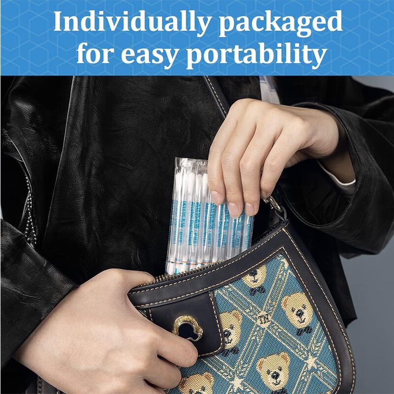 Eyelash Extension Brush - Manufacturer - Best Selling Long Head Disposable Eyelash Swab 100pcs/pack