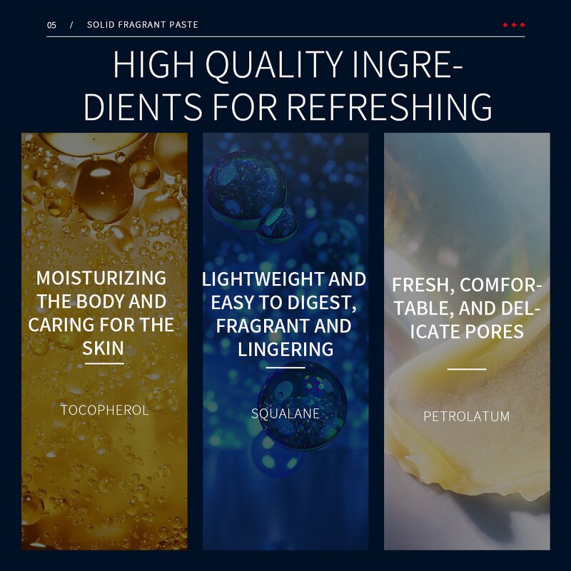 Natural Scent Perfume Stick - Manufacturer - Wholesale Long Lasting Solid Balm Fragrance Cream Portable