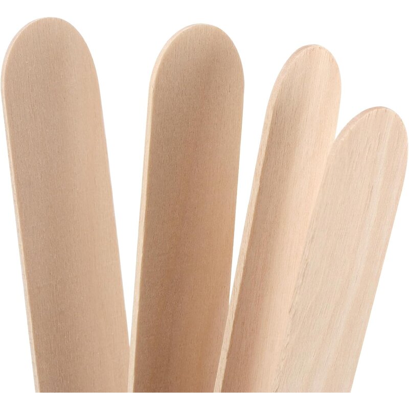 Bamboo Wax Spatula - Manufacturer - 100pcs Wooden Disposable Hair Removal Cream Stick Body Care