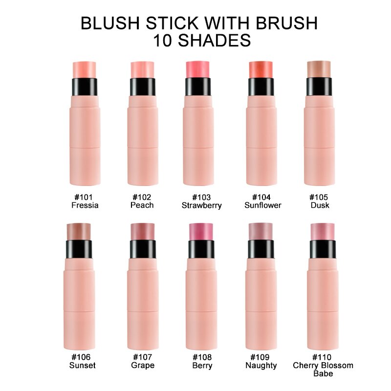 Jelly Blush Stick - Manufacturer - Private Label Vegan Custom Cheek Cosmetics Beauty Blusher