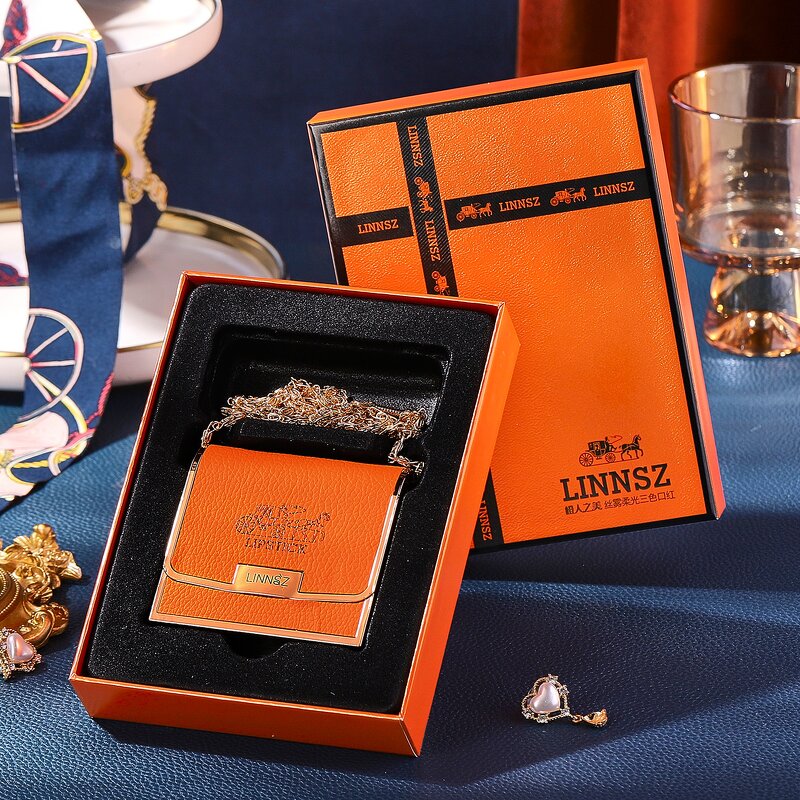 Three Color Lipstick - Manufacturer - Orange Man Beauty Mist High Pigment Waterproof Magic Matte