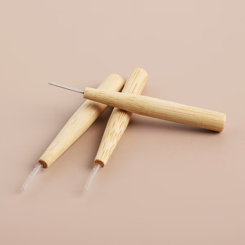 Bamboo Interdental Brush - Manufacturer - 100% Organic Biodegradable Deep Clean Toothpick Cleaner