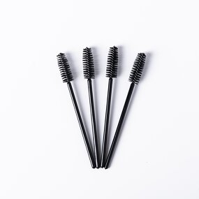 Clear Mascara Wands - Manufacturer - Wholesale Red pink Disposable Eyelash Lash Extension Brushes