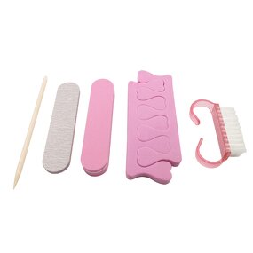 Disposable Manicure Set - Manufacturer - Professional 5 Pcs Nail Kit Home Pedicure Foot Salon Tools