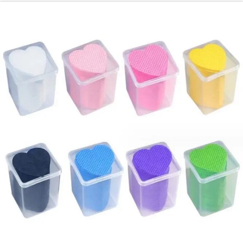 Glue Wipes Remover - Manufacturer - Heart Shape Private Label Eyelash Extension Lint Free Nail Wipes
