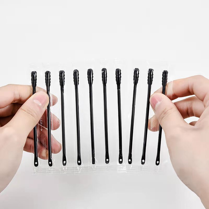Double Head Cotton Buds - Manufacturer - 10pcs Cruelty Free Fragrance Free Tipped Cosmetic Swabs