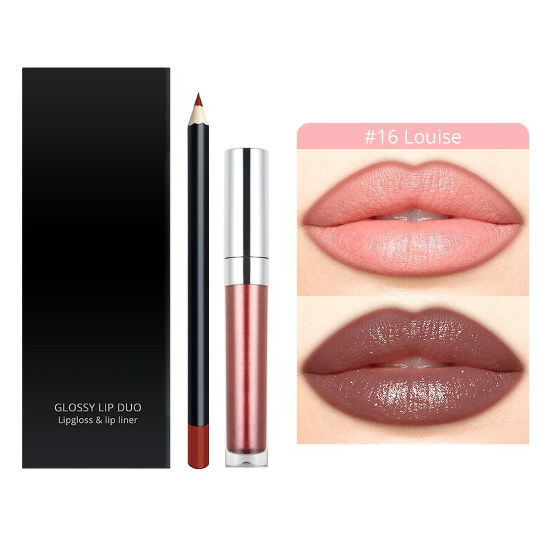 Lip Gloss Lipliner Kit - Manufacturer - Private Label Wholesale Cosmetics Makeup Lip Kits