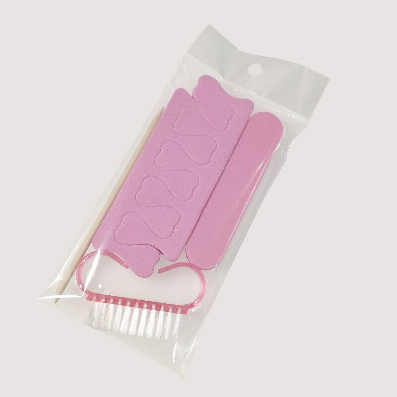 Disposable Manicure Set - Manufacturer - Professional 5 Pcs Nail Kit Home Pedicure Foot Salon Tools