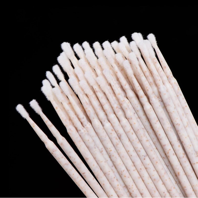 Wheat Stalks Micro Brush - Manufacturer - Eco Friendly Biodegradable Compostable Lash Extension Swabs