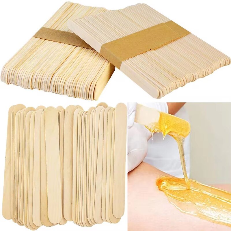 Waxing Wooden Sticks - Manufacturer - Woman Hair Removal Disposable Tongue Depressor Craft Stick