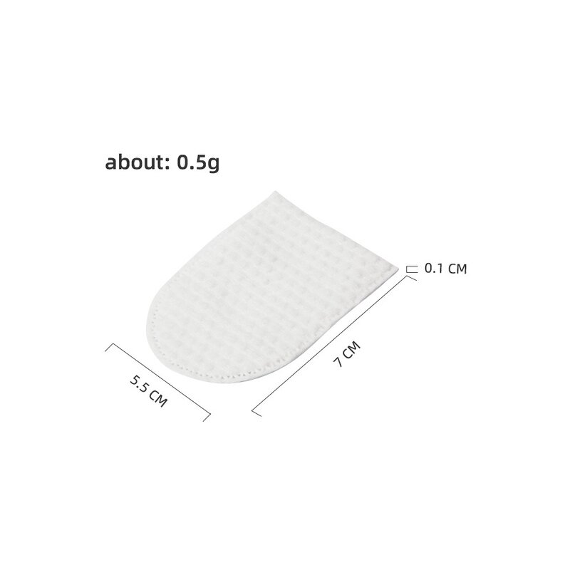 Makeup Remover Cotton Pad - Manufacturer - U-shaped Disposable Microfiber Cleansing Wipes Sponge