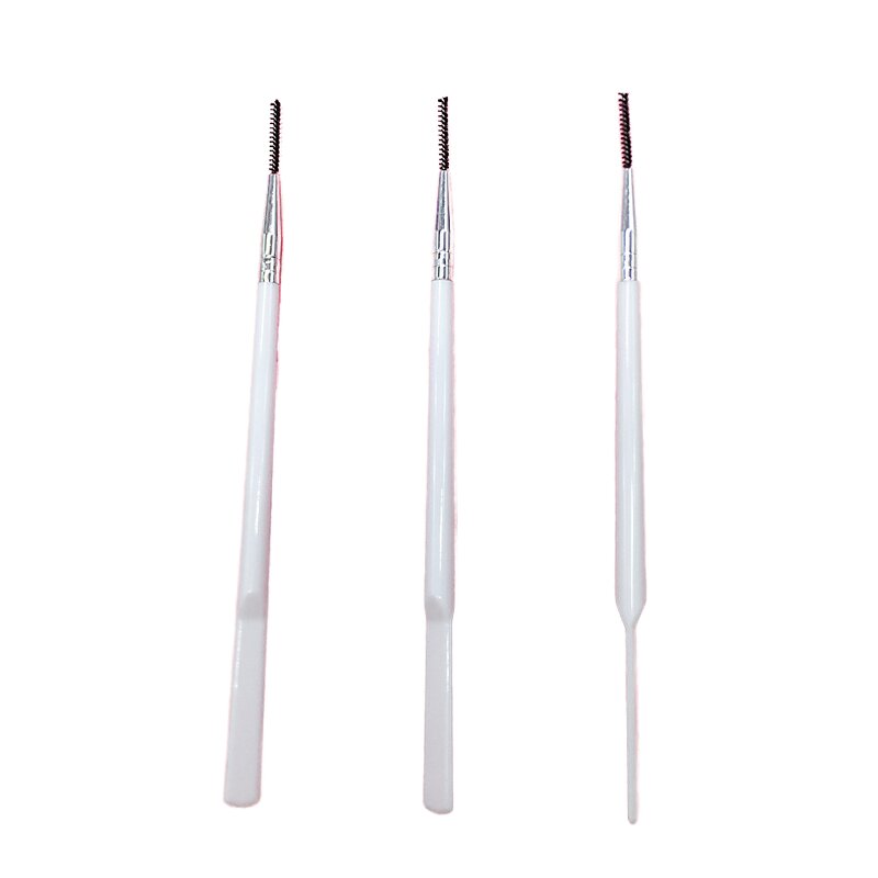 Brow Applicator Brush - Manufacturer - Synthetic Hair Double-Ended 2 in 1 Eyebrow Shaping
