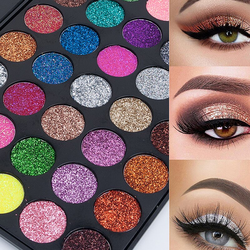 Eyeshadow Palette - Manufacturer - 35 Color Shimmer Glitter Waterproof Factory Wholesales Makeup