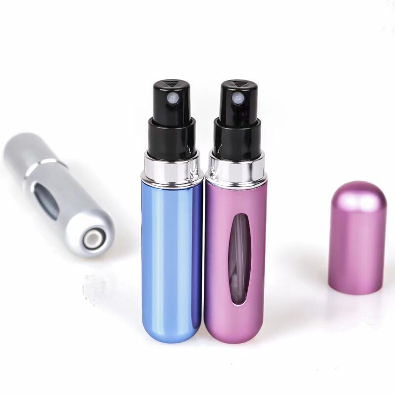 Refillable Perfume Atomizer - Manufacturer - 5ml Mini Travel Sized Aluminum Spray Bottle Refillable