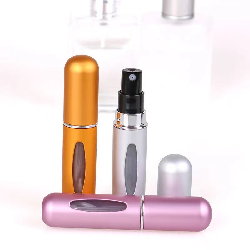 Refillable Perfume Atomizer - Manufacturer - 5ml Mini Travel Sized Aluminum Spray Bottle Refillable