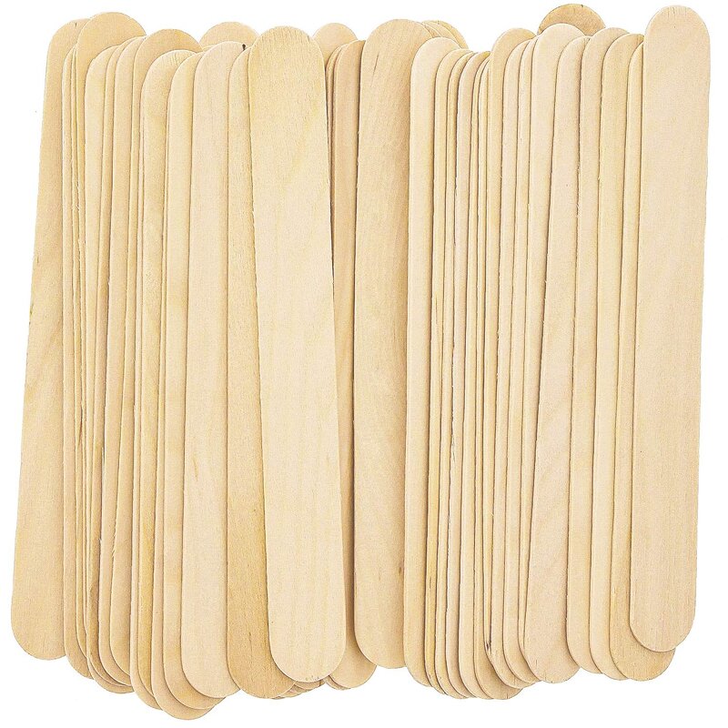 Bamboo Wax Spatula - Manufacturer - 100pcs Wooden Disposable Hair Removal Cream Stick Body Care