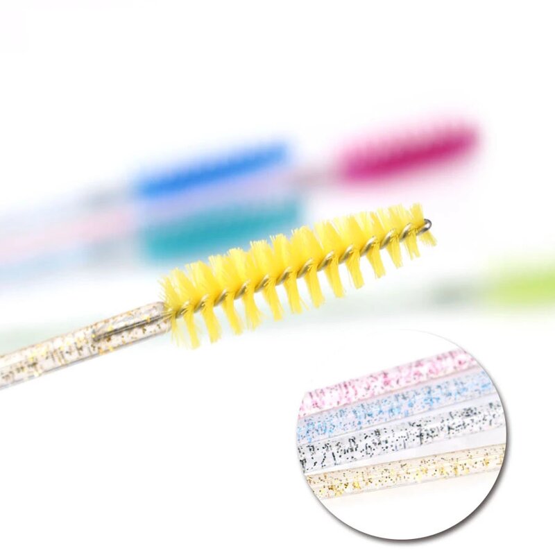 Crystal Mascara Brushes - Manufacturer - Shine Sparkle Eyelash Extension Supplies Cleansing Brush