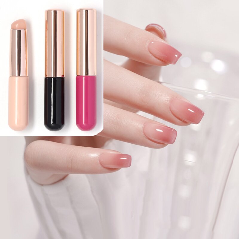 Acrylic Nail Gradient Brush - Manufacturer - Diy Manicure Ombre Silicone Nail Painting Brush