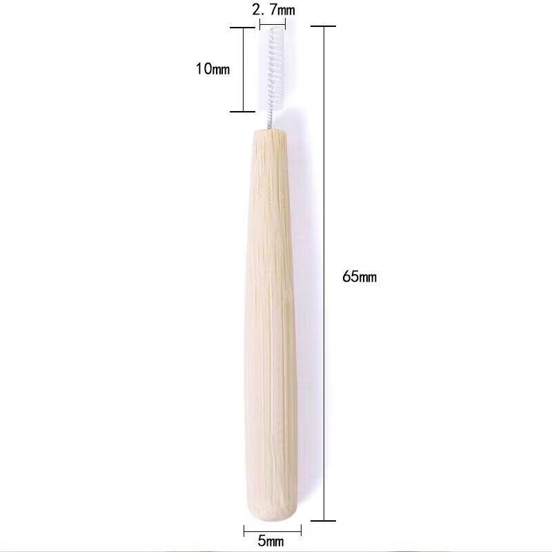 Bamboo Interdental Brush - Manufacturer - 100% Organic Biodegradable Deep Clean Toothpick Cleaner