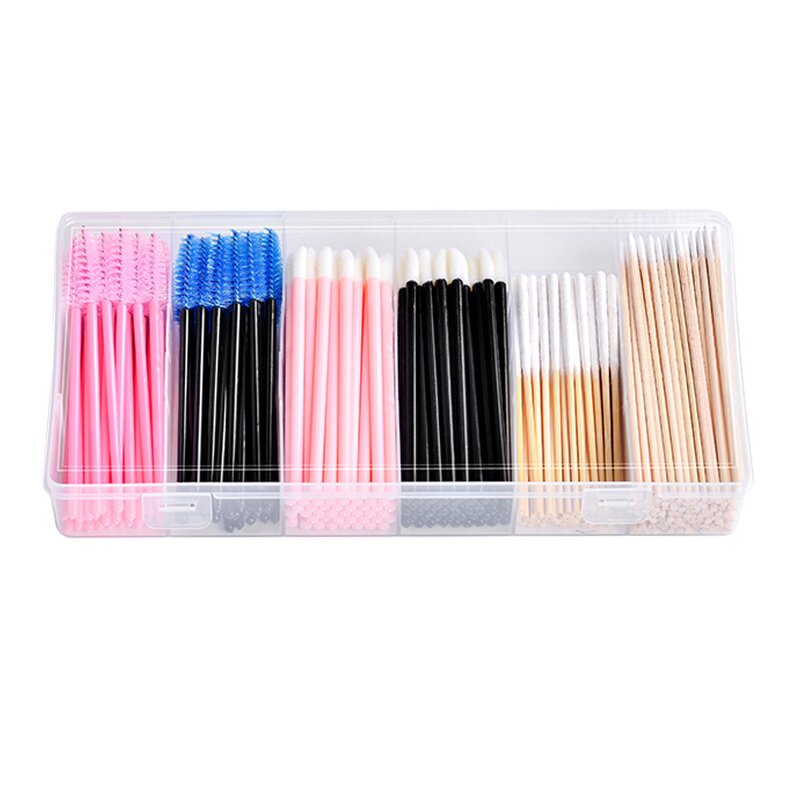 Eyelash Grafting Brush Set - Manufacturer - Flocking Lip Brush Cotton Swabs Eyelash Eyebrow Makeup