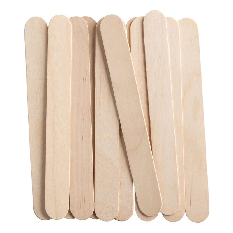 Bamboo Wax Spatula - Manufacturer - 100pcs Wooden Disposable Hair Removal Cream Stick Body Care