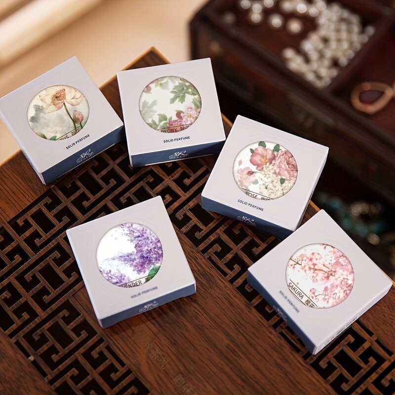 OEM Solid Perfume Balm - Manufacturer - Flower Scented Long-lasting Body Aroma Gifts Portable