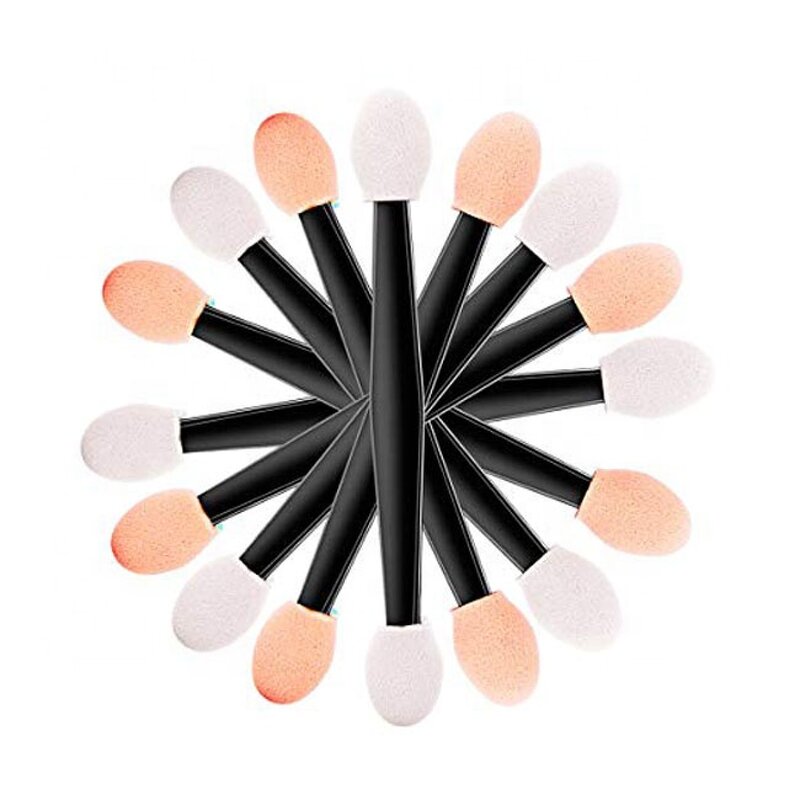Nail Powder Brushes - Manufacturer - 50Pcs/Lot Double Sided Sponge Chrome Pigment Applicator Stick