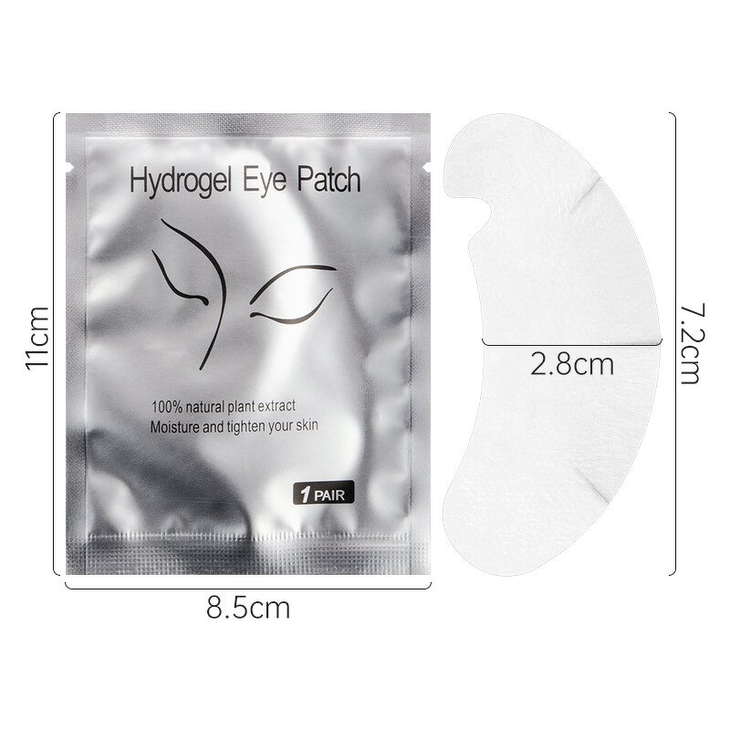 Under Eye Gel Pads - Manufacturer - Eyelash Extension Collagen Aloe Vera Hydrogel Eye Patches Kit