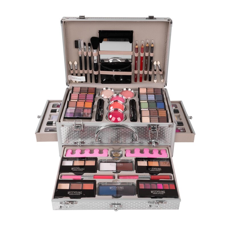 Women's Makeup Kit Box - Manufacturer - Full Set Cosmetics Make up Kit for Women Beauty