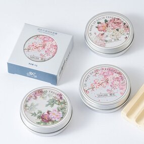 Chinese Style Solid Perfume - Manufacturer - OEM Floral Women Favourite's Wax Tin Factory Wholesales
