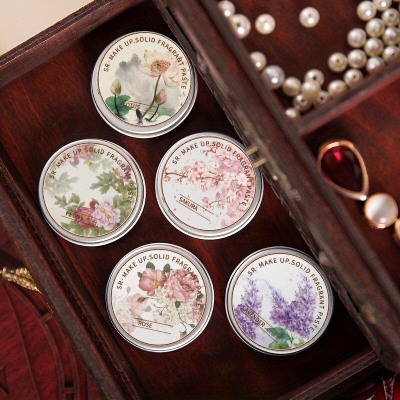 OEM Solid Perfume Balm - Manufacturer - Flower Scented Long-lasting Body Aroma Gifts Portable