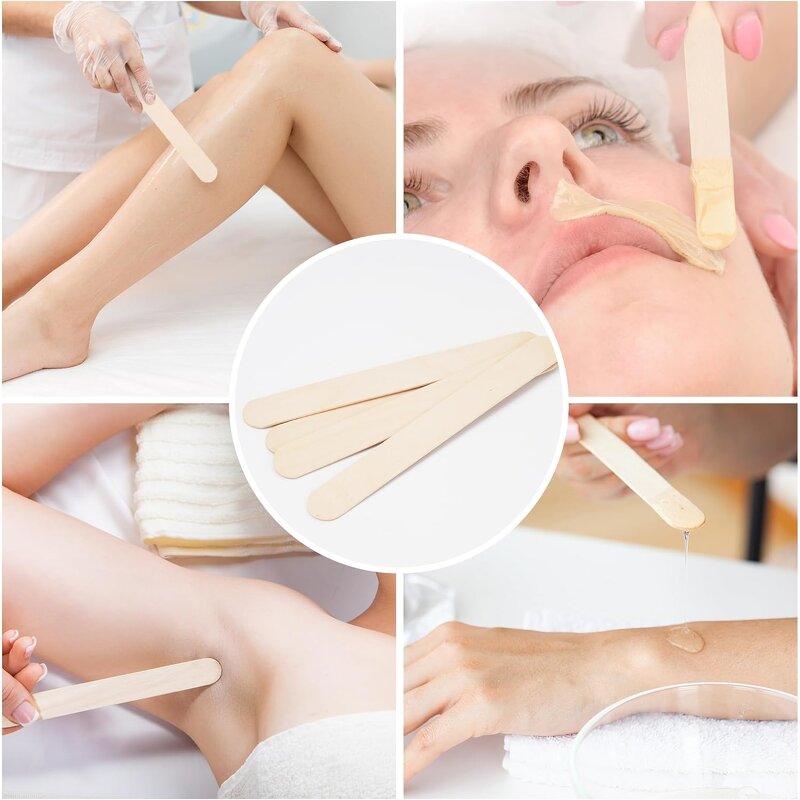 Waxing Wooden Sticks - Manufacturer - Woman Hair Removal Disposable Tongue Depressor Craft Stick