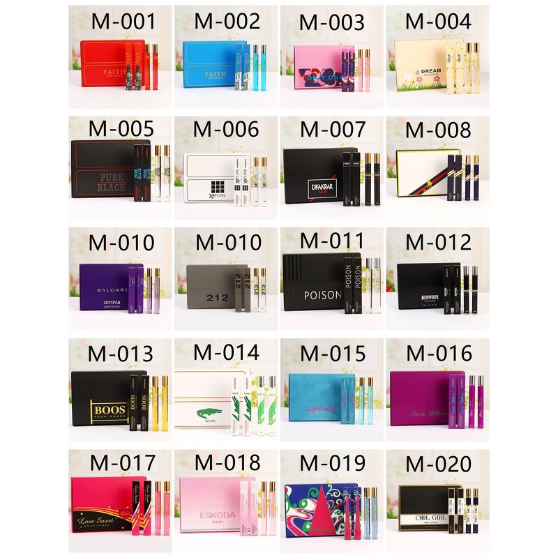 Women's Perfume Set - Manufacturer - Wholesale 35ml Long-Lasting Travel Mini Fruit Scent Parfum