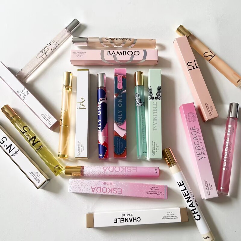 Travel Body Mist Spray - Manufacturer - Wholesale 35ml Mini Pocket Glass Tube Men's Women's Perfume