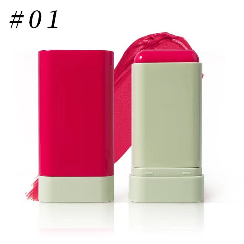 Cream Blush Stick - Manufacturer - Private Label Wholesale Silk Smooth Pink Cheek Blush Tube