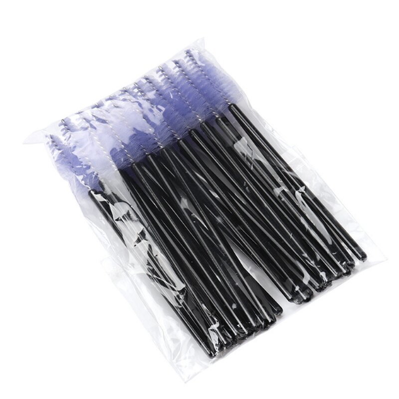 Drop Shape Lash Wands - Manufacturer - 50 Pcs/pack Wholesale Mascara Spoolie Eyebrow Makeup Brush