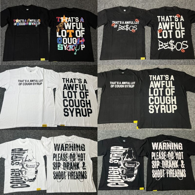 T-shirt Manufacturer - THAT'S a AWFUL LOT of COUGH SYRUP 100% Cotton Oversized
