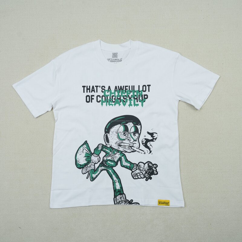 T-shirt Manufacturer - THAT'S a AWFUL LOT of COUGH SYRUP 100% Cotton Custom