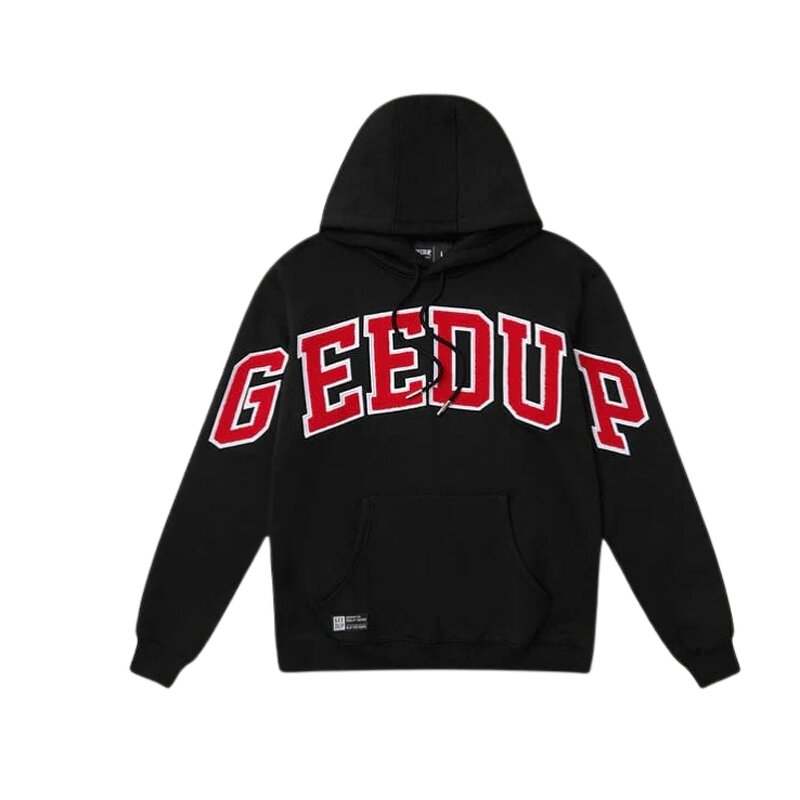 Hoodie Manufacturer - Geedup Play for Keeps 100% Cotton Loose Casual Printed