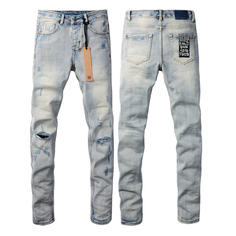 Ripped Jeans Manufacturer - Top Quality 100% Cotton Y2K Ksubiess Denim for Men
