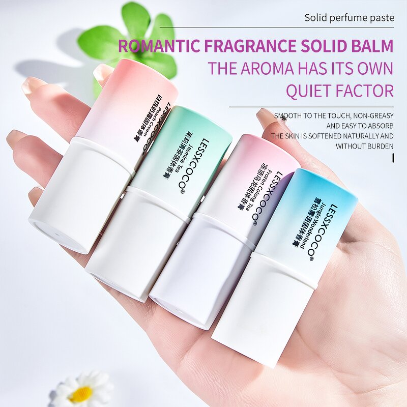 Solid Perfume Balm Manufacturer - Wholesale Private Label 7.8g Natural Flower