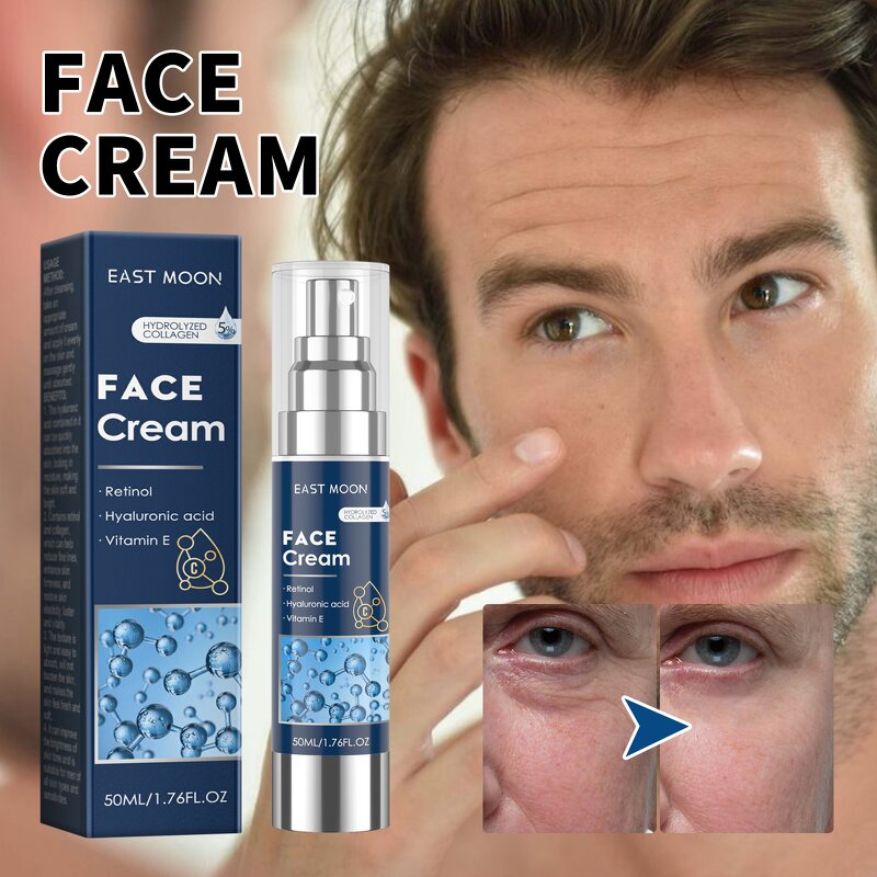Face Cream Manufacturer - Private Label Vitamin E Retinol Moisturizing for Men Night