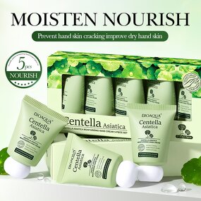 Hand Cream Set Manufacturer - Wholesale Travel Size Centella Asiatica 5 Pcs