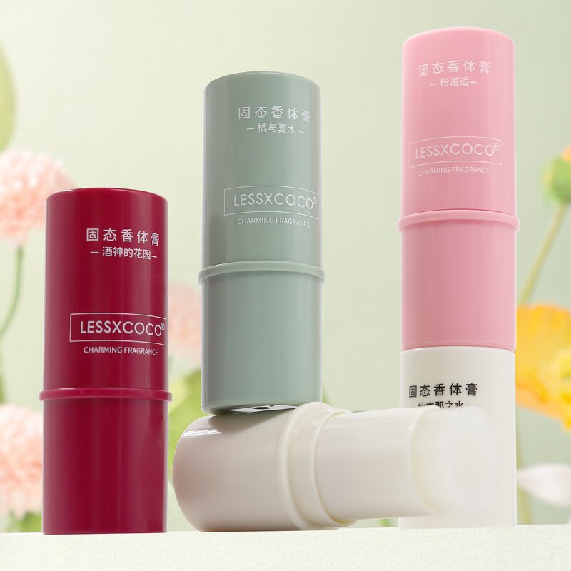 Solid Perfume Kit Manufacturer - Custom Vegan 4 Smell Portable Fresh Long Lasting