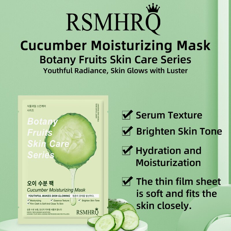Face Mask Sheet Manufacturer - Korean Aloe Vera Vitamin C Cucumber Travel Size