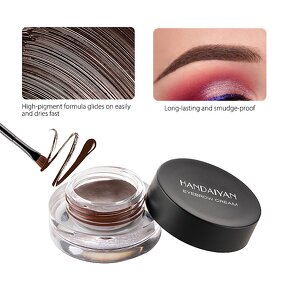 Eyebrow Gel Manufacturer - HANDAIYAN 12 Colors Colored Tint with Brush Waterproof